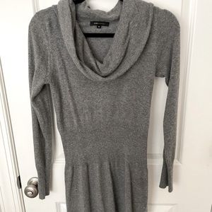 BCBG MaxAzria Angora Cowl Neck Tunic Sweater